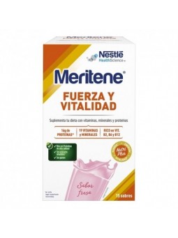 Meritene Polvo fresa 15...