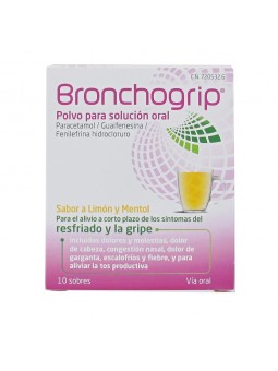 BRONCHOGRIP 10 SOBRES POLVO...