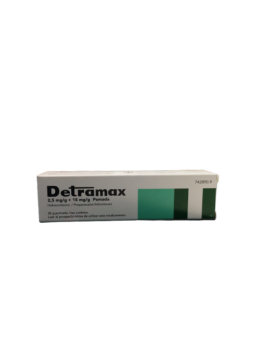 DETRAMAX 2,5 MG/G + 15 MG/G...