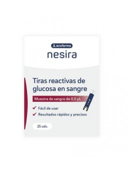 TIRAS REACTIVAS GLUCEMIA...