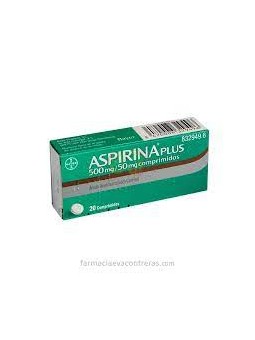 ASPIRINA PLUS 500 MG/50 MG...