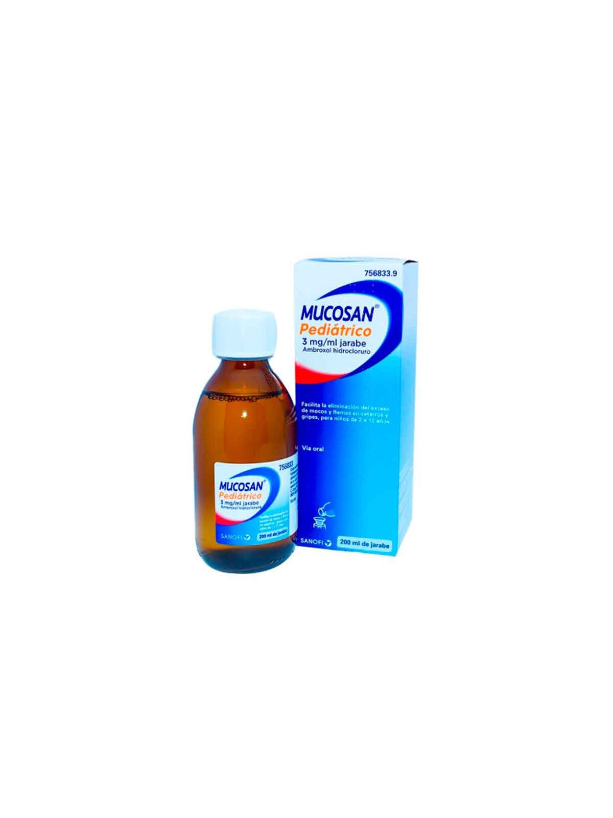 Comprar Mucosan Pediatrico 3 Mg/Ml Jarabe 200 Ml
