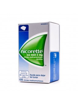 NICORETTE 2 MG 105 CHICLES...