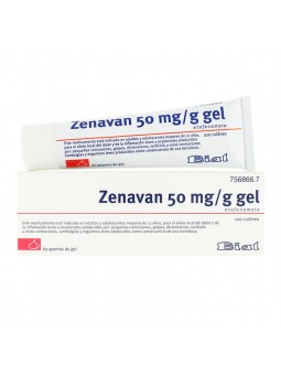 ZENAVAN 50 MG/G GEL CUTANEO...