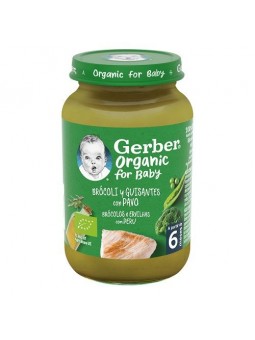 Gerber Bio Puré de Brócoli...