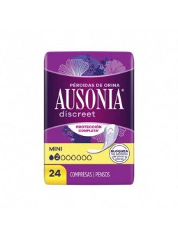 Ausonia Discreet mini 24 uds