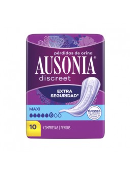 Ausonia Discreet maxi 10 uds