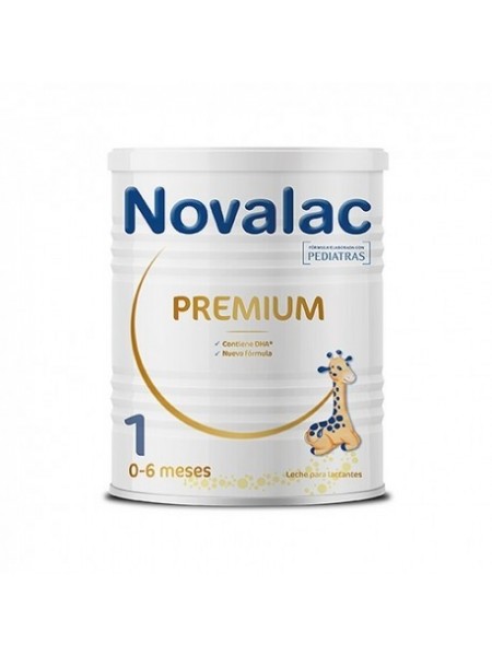 Novalac Premium Proactive 1 Leche de Iniciación para lactantes 0-6 Meses.  Contribuye a Desarrollo del sistema inmunitario de Bebé. Fórmula Elaborada  con Pediatras rica en DHA - 800 g : : Alimentación y bebidas